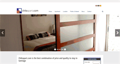 Desktop Screenshot of chileapart.com